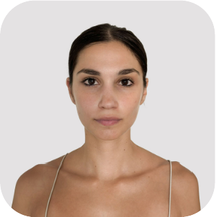 Face photo demonstration
